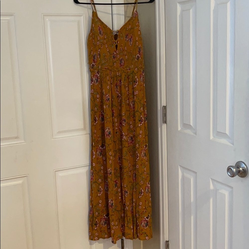 Floral maxi dress